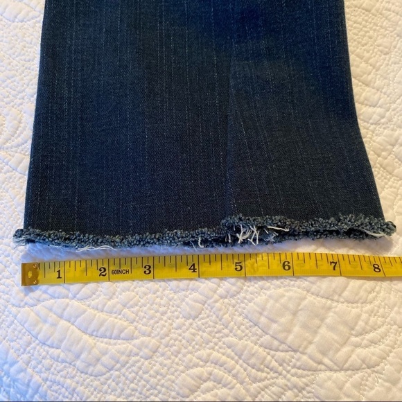 True Religion Disco Joey Big T Fray Hem Twisted Seam Jeans - 28 - Picture 12 of 16